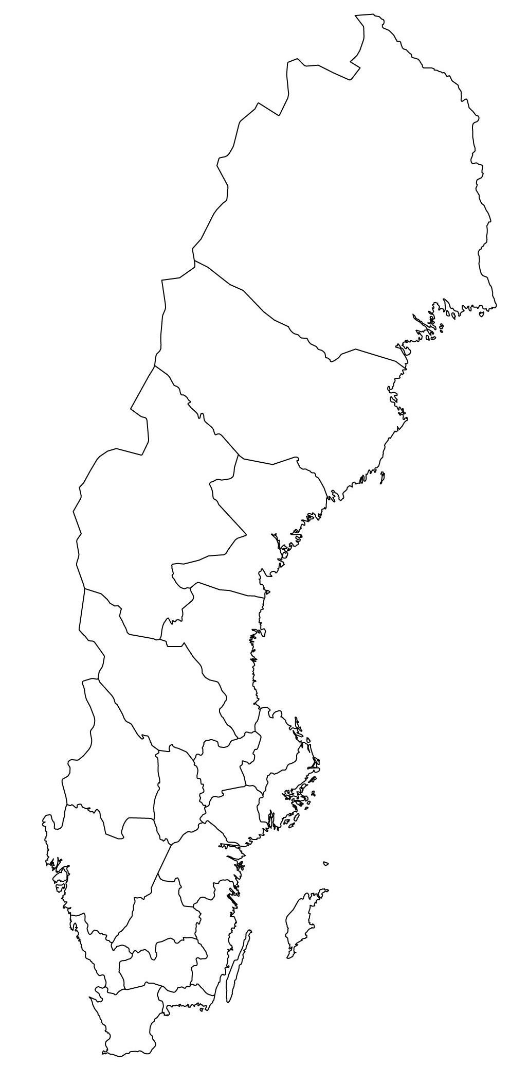 Mappa Di Svezia Svezia Su Una Mappa Europa Del Nord Europa Vrogue