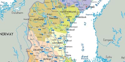 Mappa di lund, Svezia