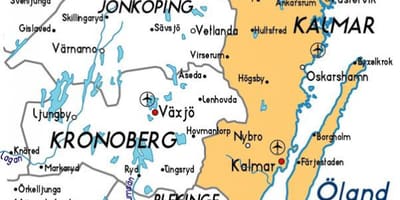 Kalmar, Svezia mappa