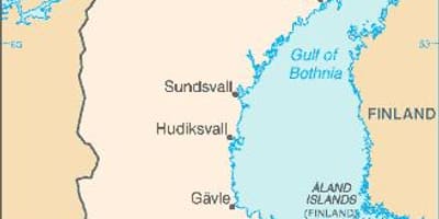 Mappa di Motala, Svezia